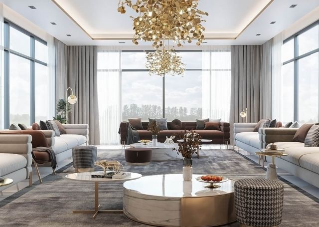 THIẾT KẾ NỘI THẤT PHONG CÁCH LUXURY